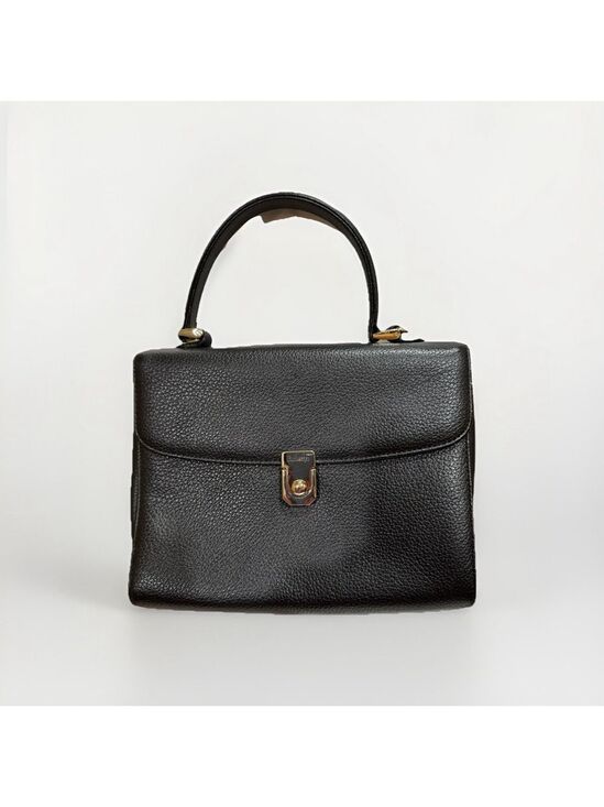 Burberry Handbags - Burberry Leather Top Handle Satchel Bag With Nova Check Lining with COA